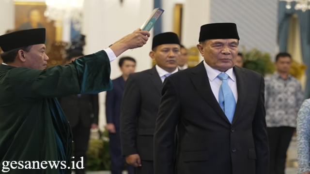 Djamari Chaniago Diangkat Jadi Koordinator Politik dan Keamanan