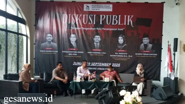 PSI Dorong Pengesahan RUU Perampasan Aset